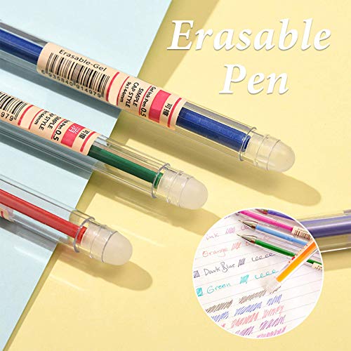 Johiux Penna Cancellabile Punta 0,5 mm 8 Pezzi