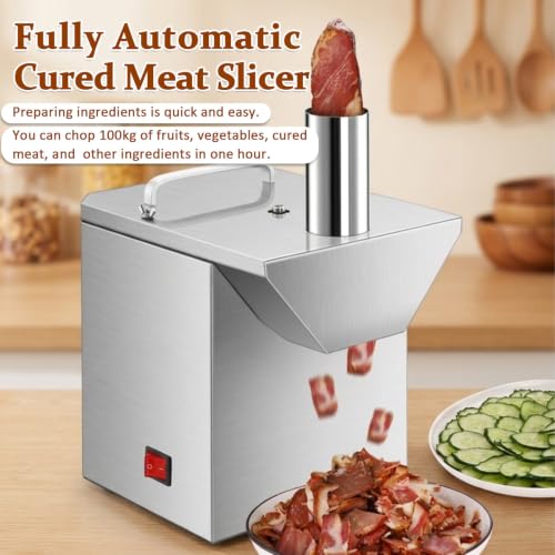 Coupe-pommes de terre électrique multifonction inox robuste 100W - 3