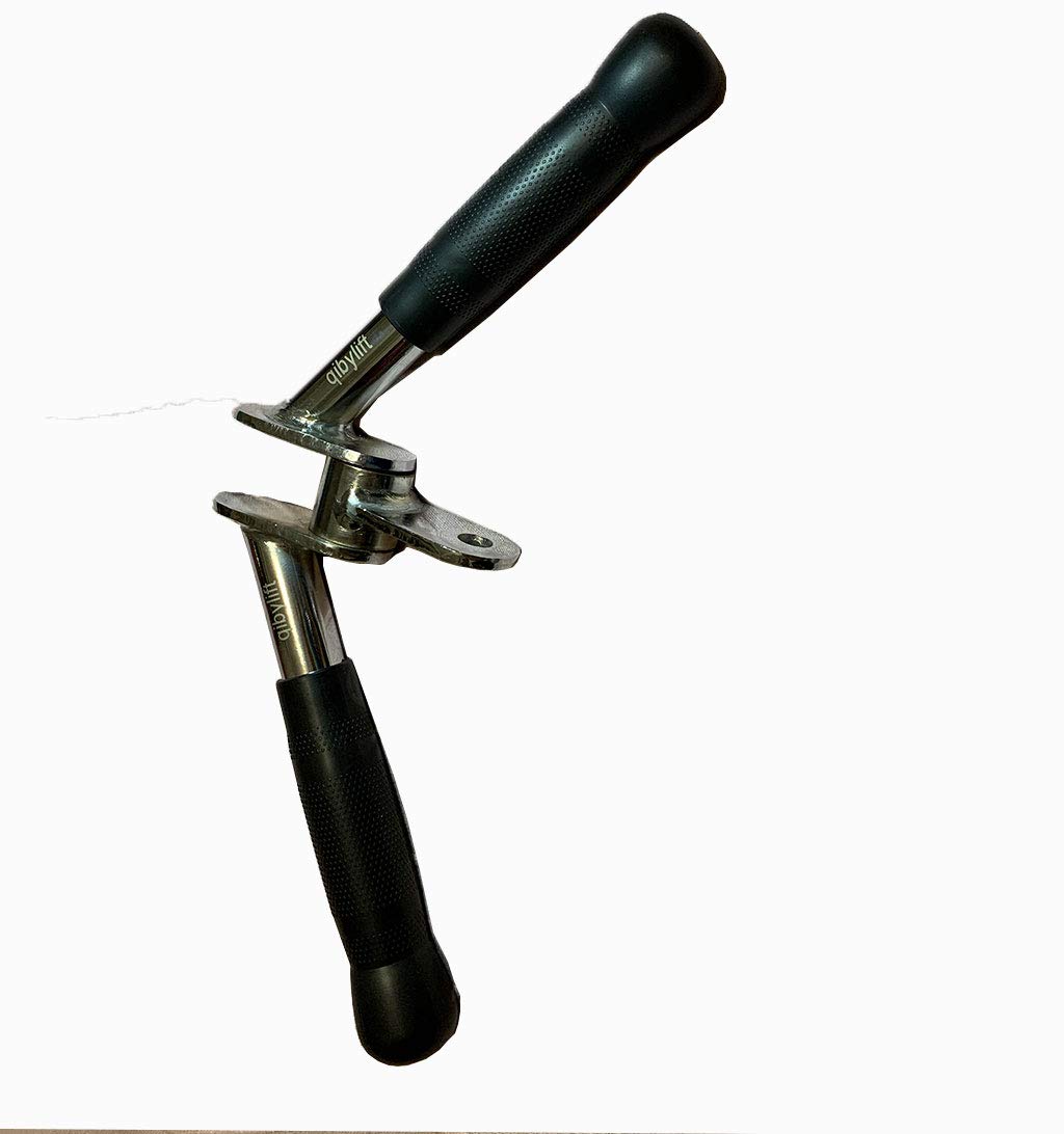 Buy qibylift VShaped Bar Press Down Bar Cable Attachment, LAT Pull