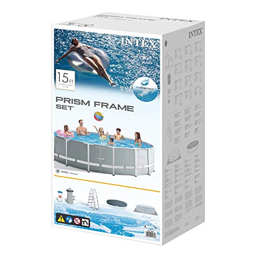 Intex Frame Pool Set Prism Rondo Ø 457 x 122 cm, 26726NP – Bild 8