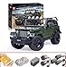 Produktbild PEXL Technik Geländewagen Bausteine Bausatz für Jeep Wrangler, Technic 4x4 Off-Roader mit Fernbedienung und Motor, 2000 Klemmbausteine Kompatibel mit Lego Technic