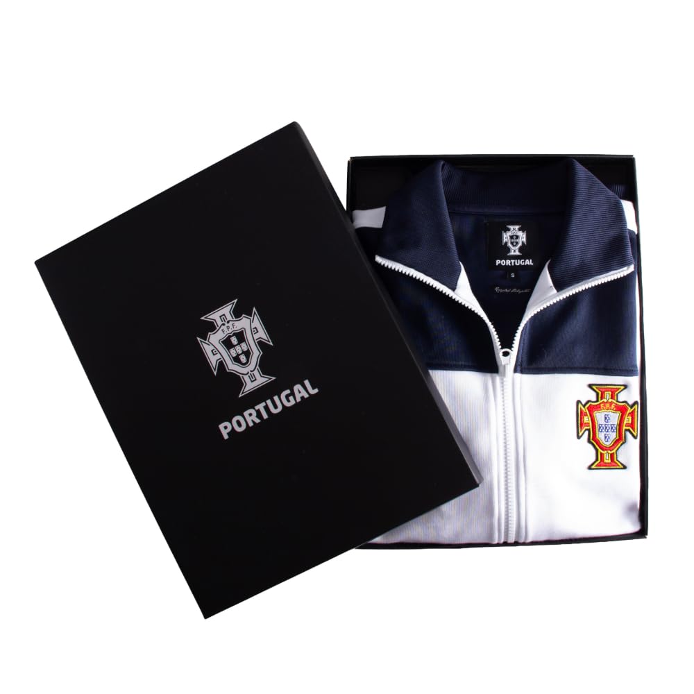 COPA - Portogallo 1986 - Giacca da Calcio Retro - Uomo - XS - Bianca