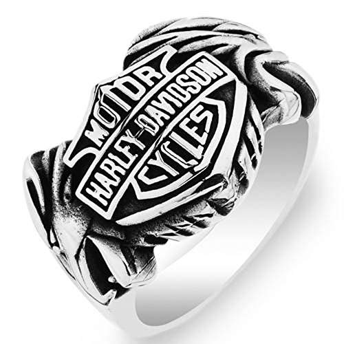 Turkish Jewelry Eagle and Lion Biker 925K Sterling Silver Men's Ring