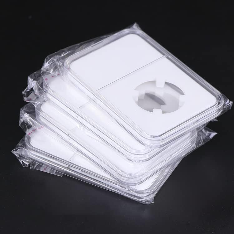 Protector para monedas 20mm 10 piezas plástico transparente miniatura 2