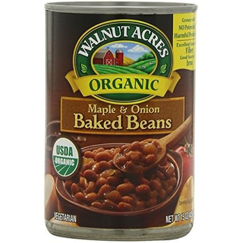 Walnut Acres Organic Baked Beans, Maple & Onion, 15 Oz (Pack of 12) Cover