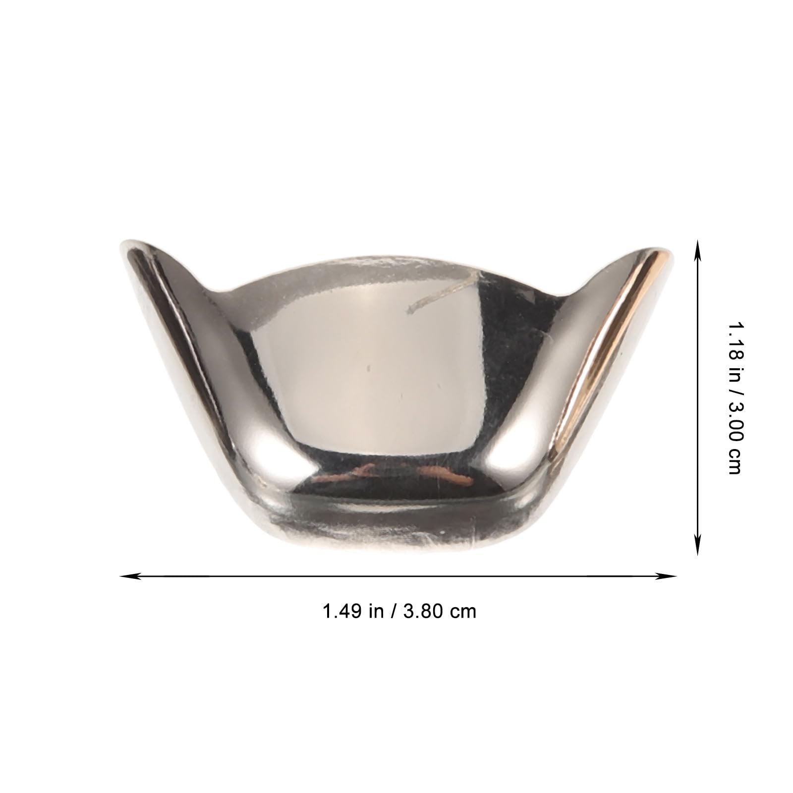 Cubiertas Decorativas Metálicas para Punteras de Tacones 3 Pares Protectores para Zapatos de Mujer Resistentes y Adaptables para Uso Diario y Ocasiones Obsequios