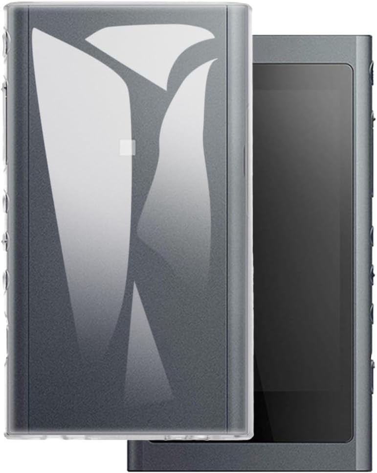 Case Compatible with Sony NW-A55 Case Shockproof TPU Soft Flexible Gel Protective Phone Cover Scratch Resistant & Military Level Drop Resistant Clear