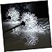 ibasenice 4 Pcs Dandelion Shape Led Solar Lights Solar Garden Decorative Lights Ground Lamp Ornament No Tools Needed