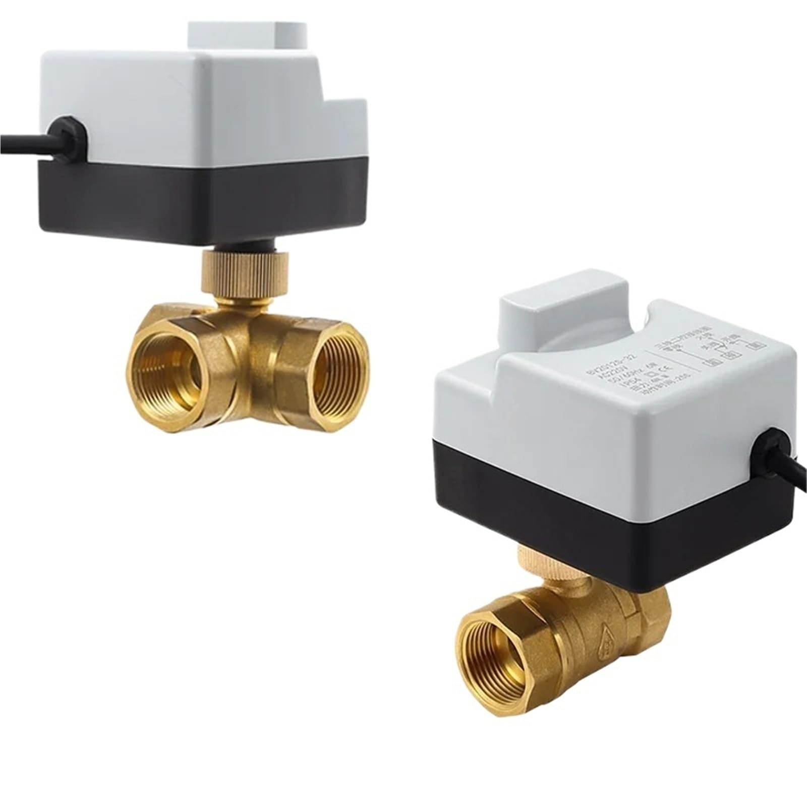 Vanne motorisée 220V DN40 pour automatiser le chauffage sans blocage électrique