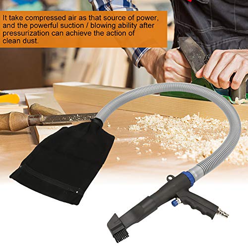 High Pressure Air Duster Compressor Blow/Suction Gun Pistol Type Pneumatic Cleaning Tool Air Duster - Image 2