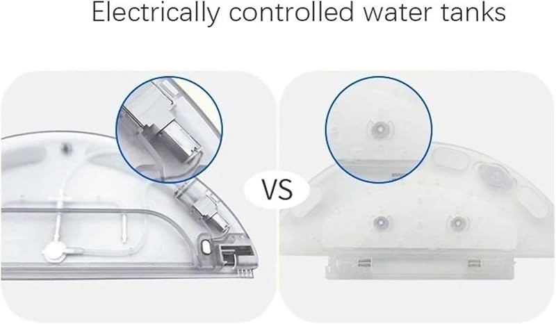 Tanque de agua, Compatible con Xiaomi, Compatible con Roborock, S5 S6 S50 S51 S52 S55 S60 S61 S65 Robot Aspirador Piezas de limpiador de almacenamiento de agua