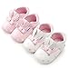Baby Shoes Baby Girl Rabbit Ears Fashion Toddler First Walkers Kid Shoes Baby Walking Shoes (White, 12-18 Months)