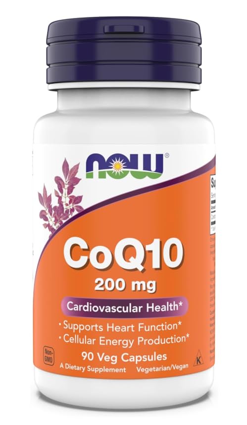 NOW Supplements CoQ10 200 mg
