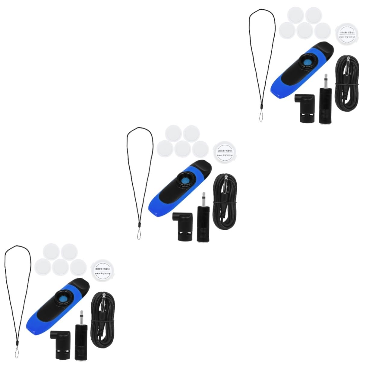 ibasenice 3sets Kazoo Elettrico Professionale Con Membranper Flauto e Cavo Di Collegamento Strumento Musicale Divertentper Adulti e Facile Da Suonare Per Insegnamenti Musicali e Spettacoli