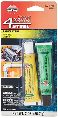 Versachem 44209 4-Minute Steel Epoxy - 2 oz.