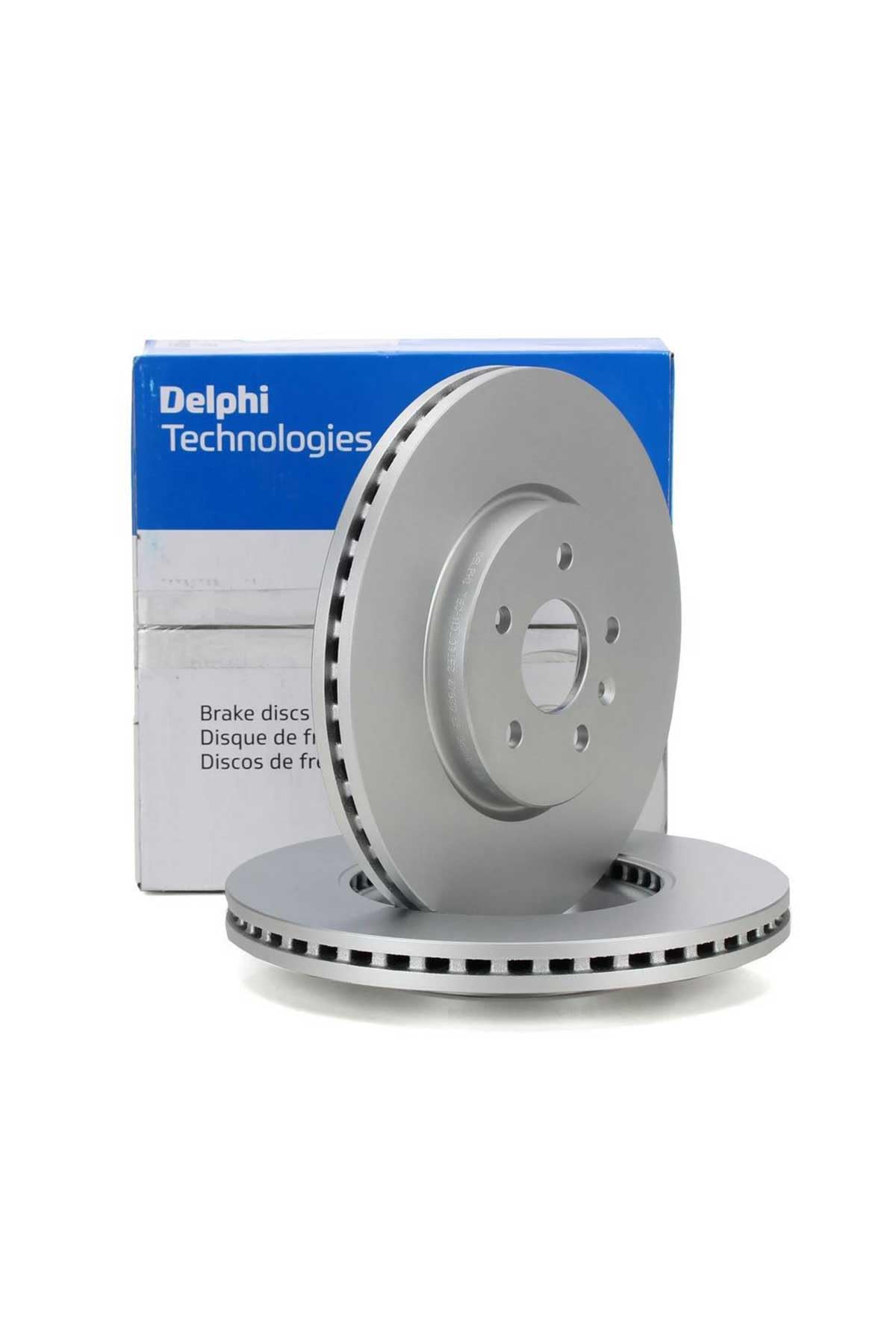 Seat Leon ile uyumlu Ön Fren Diski 2006-2012 Delphi Takım 2 Adet 288mm