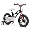Royalbaby Space Kids Bike 14 16 18 Inch Mg Aluminium Alloy Boys Girls Bicycle Ages 3-9 Years Disc Brakes Dual Handle…