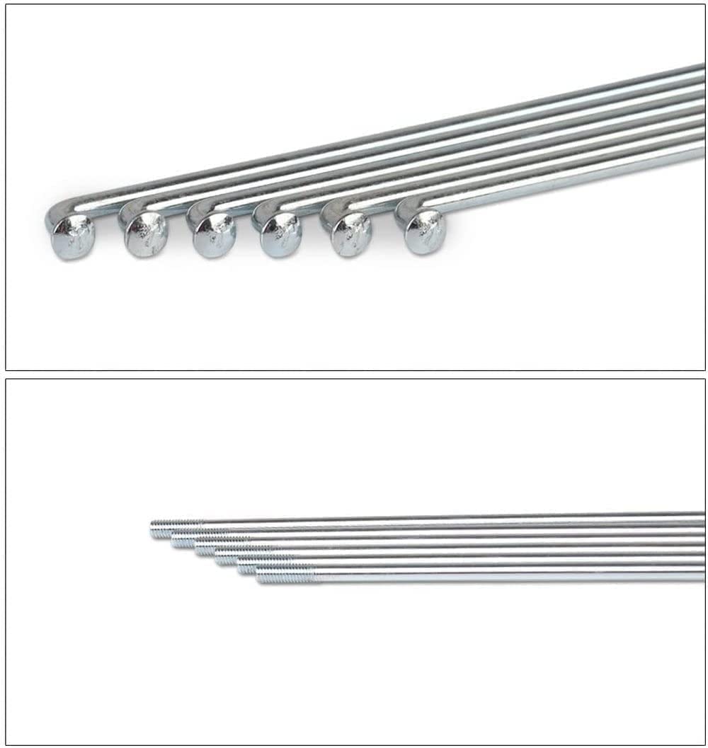 10 Raggi Per Bici In Acciaio Inossidabile 13G - 2.2mm, Con Capezzoli, Per Tricicli E Biciclette - Foto 5