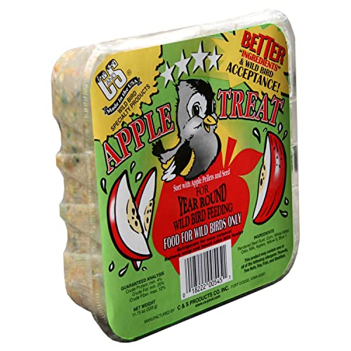 C&S Apple Treat Suet, 11.75-Ounce #TOP1