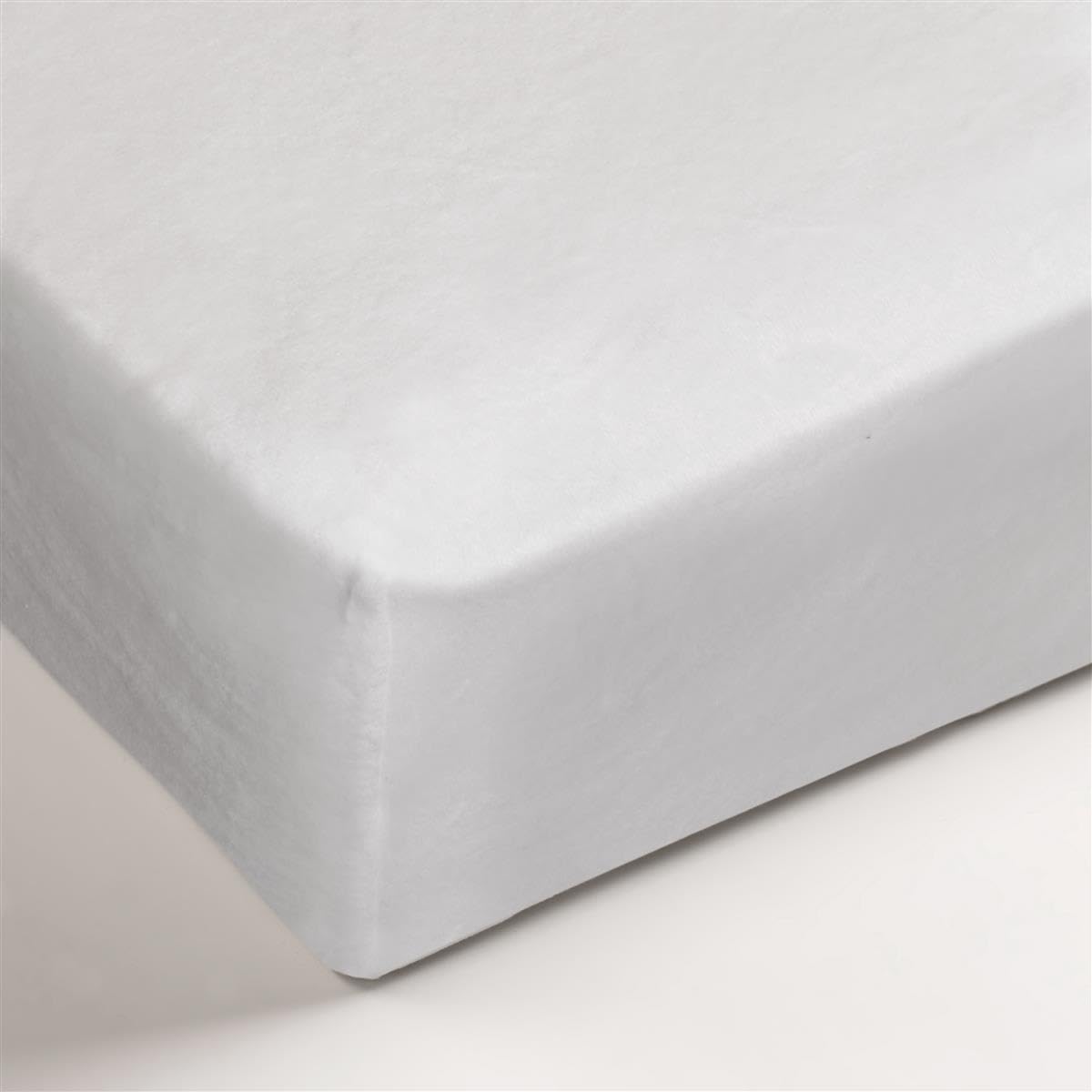 Beddinghouse Baumwolle, Polyester Matratzenauflage Molton Mf White 100 X 210/220 Cm Hh: 40 Cm 90/100 x 200/220 cm Steghöhe: 40 cm 1 Moltonauflage Weiß