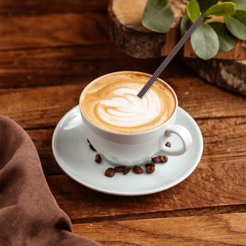 Innohhustle 602040_1_DVREKLGD 100 Pcs Coffee Stirrer Straw Three Holes Coffee Stir Sticks 6.7 Inch Coffee Stirrers Sticks Individually Wrapped 2-In-1 Disposable Plastic Coffee Stir Sticks Cocktail Straws Party Drinking Supplies thumb #6