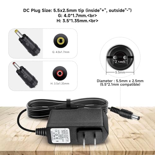 126V-05A-1A-DC-Massage-Gun-Power-Adapter-Compatible-with-Cholas-KZD02-Tyiaus-Jam-Gym-Helices-Headnote-Fantasy-ORIbox-Olski-Fylina-Valano-J01-SylphimNeprockAquapro-Charger-Power-Cord