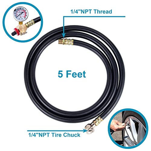 Breezliy 5 Feet Air Tank Repair Kit w/Safety Valve