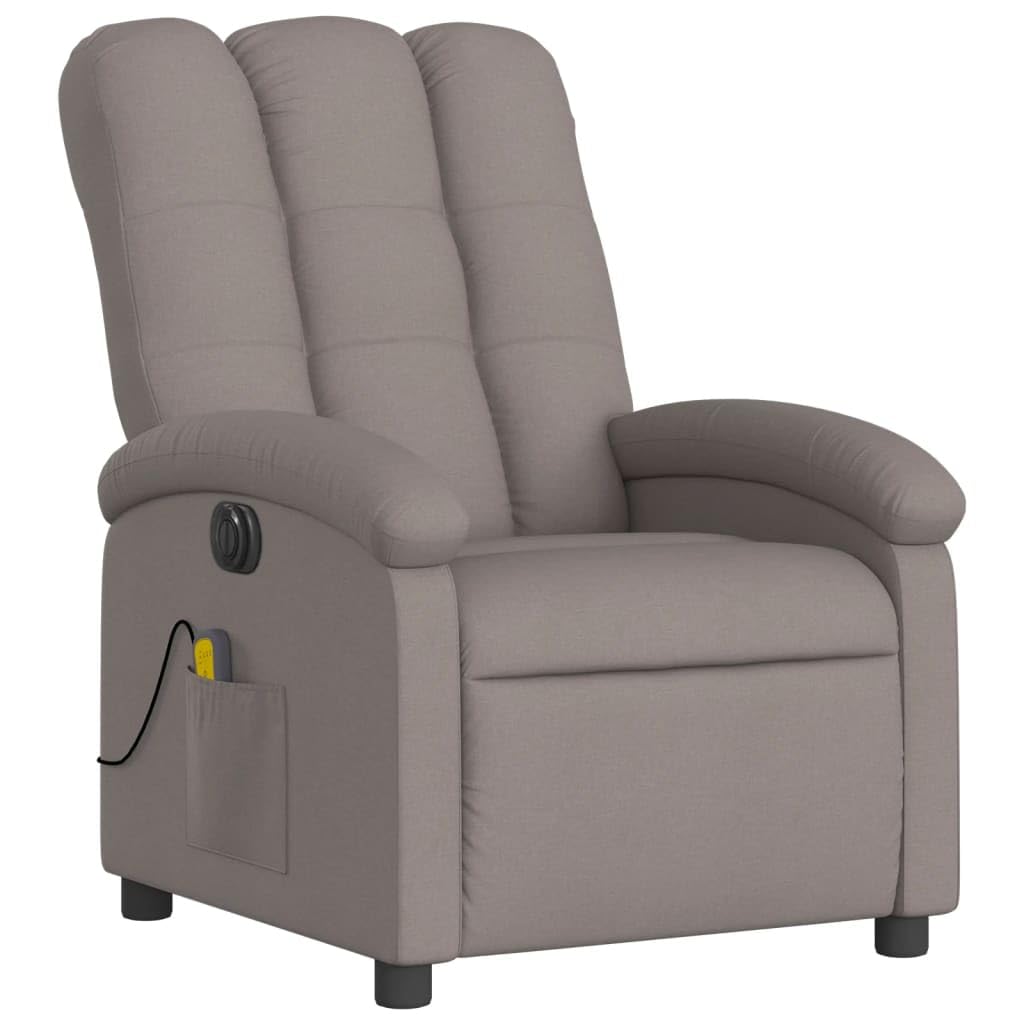 Sillón reclinable de Masaje eléctrico Tela Gris Taupe, Sillón De Relax, Sillon Masaje Relax, Sillon Relax Electrico, Hogar Sillon Relax, Sillones Comodos, Sofa Tantra - 3204088