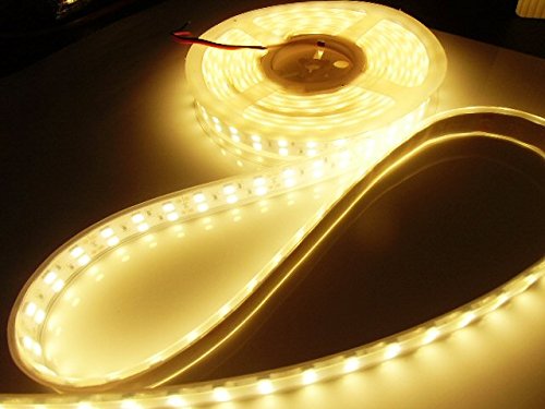 Amazon | 24V/5M 劣化防止防水カバー付/電球色ウォームホワイト/LED