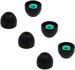 ALXCD Eartips for Sony in-Ear Headphone, Medium Size 3 Pairs Silicone Nosie-Isolation Replacement Ear Tips Rubber Cushion, Fit for Sony MDR XBA Series in-Ear Headset MDR-XB50AP XBA-H1 etc. M Size