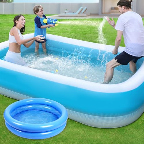 Baño Inflable para Pies 23.6x23.6x4.7 in Azul miniatura 4