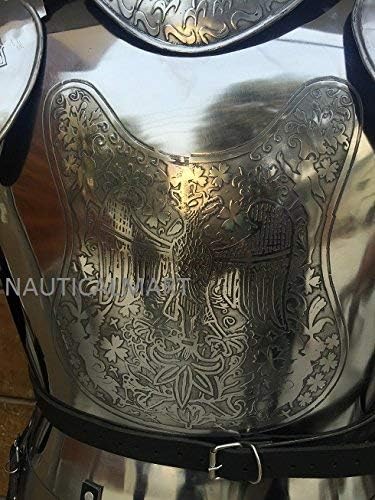 NauticalMart Medieval Wearable Knight Full Suit of Armor Reenactment LARP Costume