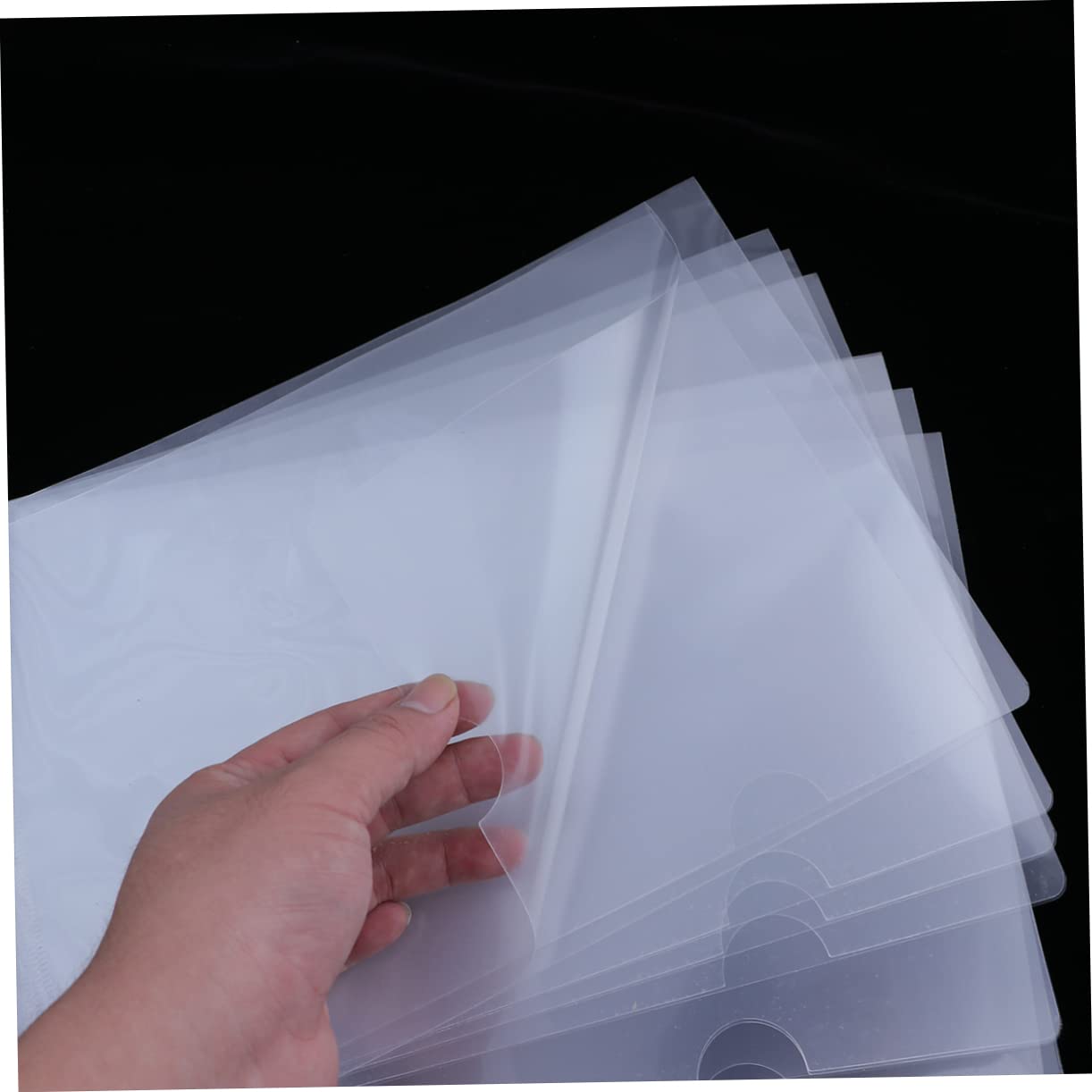 STOBOK 120 Stk Dateisatz Ordner Umschläge Fußabdruckaufkleber für den Boden Taschenschutz dokumententasche dokumenten tasche transparente Dokumentenmappe Papier Schreibwaren a4