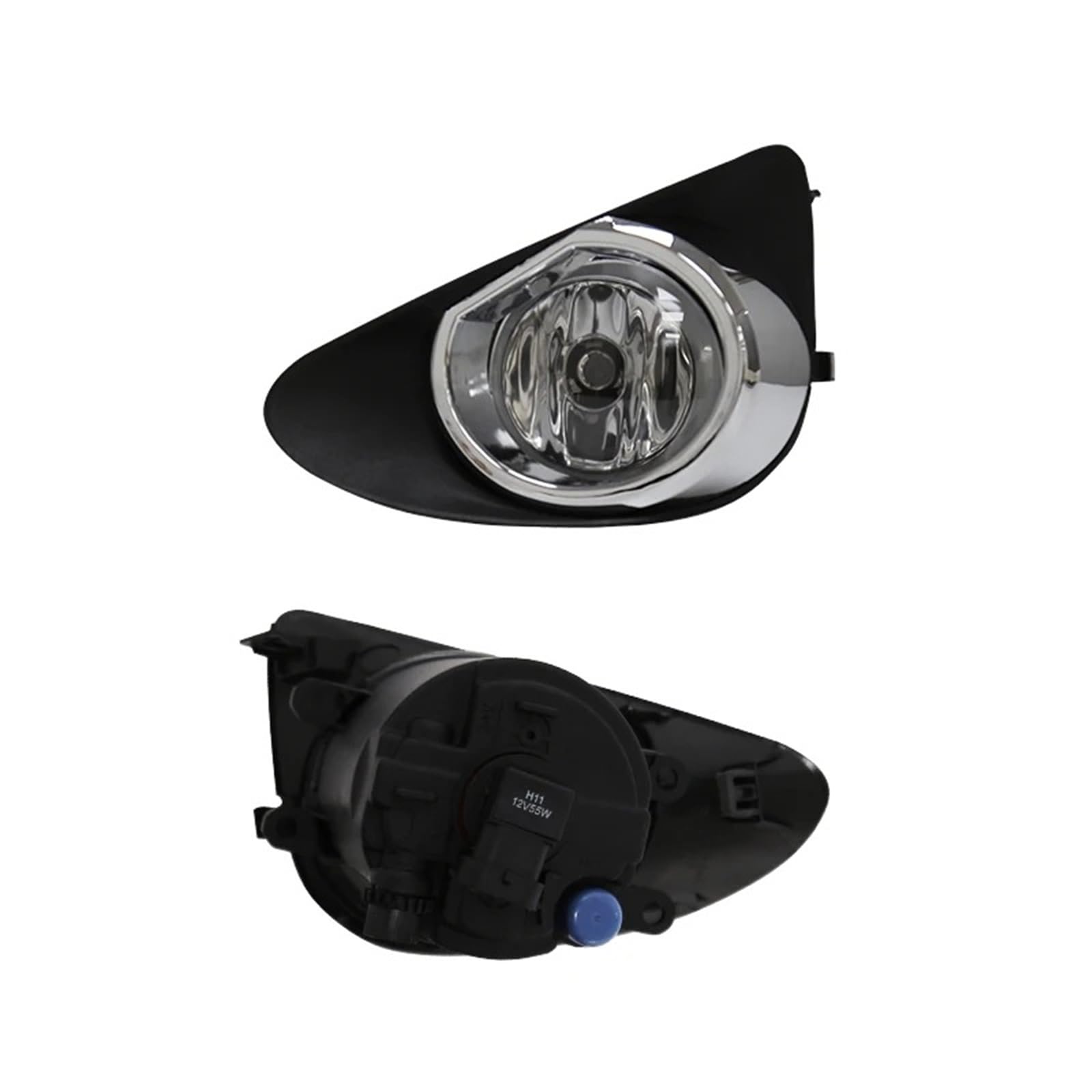 Anteriore Fendinebbia Per Toyota Per Yaris Hatchback 2012 2013 2014 Fendinebbia A LED Luci Di Marcia Diurna Luce Diurna DRL Bianco Giallo Impermeabile Anteriori Fendinebbia(Halogen)