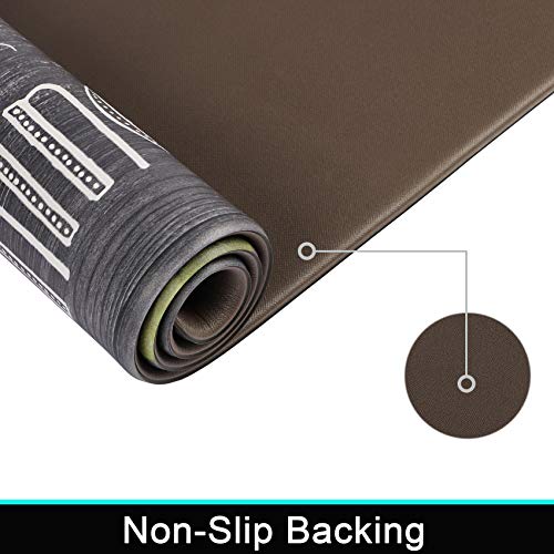 Homcomoda 2 Piece Cushioned Kitchen Rugs And Mats Sunflower Spring Anti Fatigue Kitchen Mat Set Non Slip Waterproof Pvc Standing Kitchen Runner Mat 17”X28”+17”X47” #TOP3