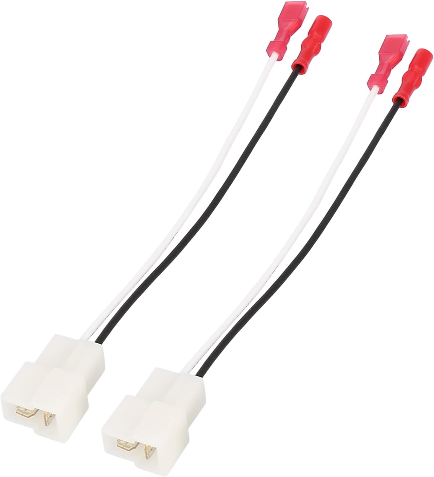 – A ABSOPRO Car Speaker Wire Adapter Connector Harness Plastic White (Set of 2)