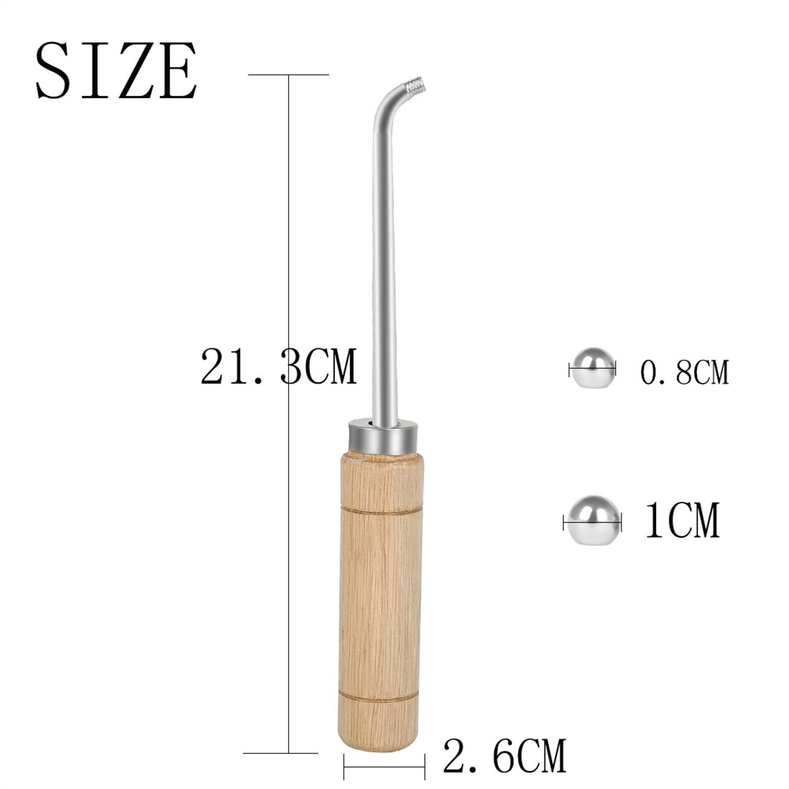 Accessori Professionali per Corno Francese Accessori Per La Riparazione Del Gomito Del Corno Francese Per Tromba Con 2 Sfere In Lamiera Adatte Per La Riparazione Di Strumenti A Fiato