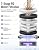 Leysern Hot and Cold Countertop Reverse Osmosis Water Filter, 7-Stage RO Filtration with UV, Dual-Thermoelectric Cooling, No Installation Required Water Purifier, TDS Monitor, NSF 372 Certified, White