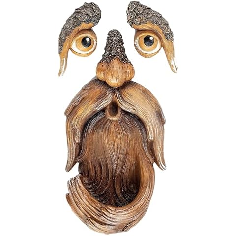 Bnibol Tree Faces Outdoor Bird Feeders, Tree Art Perfect for Garden Outdoor Decor. Cover