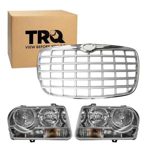 TRQ Lighting Kit CH1200275 CH2502186 CH2503186 CH2518111 CH2519111 Compatible with 2005-2009 Chrysler 300