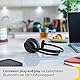 Jabra Evolve2 55 - schnurloses Mono-Headset mit Ladestation Air Comfort - Mikrofone mit Geräuschunterdrückung und ANC, für MS Teams Zertifiziert, mit Anderen Plattformen kompatibel - Schwarz
