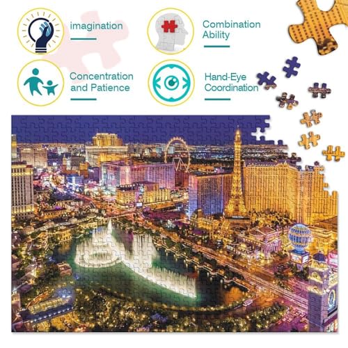 Rompecabezas imposible de 1000 piezas con vistas de castillo 3
