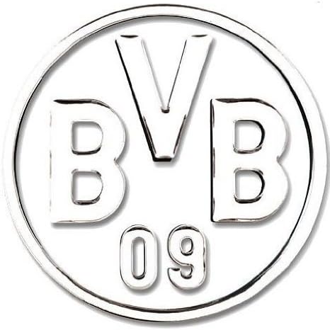 Car Sticker 3D Silver Stickers Face Sticker Borussia Dortmund BVB 09 ETIQUETA Engomada/Autocollant