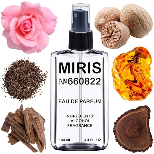Image of MIRIS No. 660822, Inspired by Amber & Spices, Long-Lasting Unisex Eau de Parfum for Women & Men, Spray 3.4 Fl Oz / 100 ml