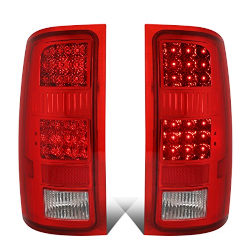 Image of DNA MOTORING TL-GMCSIE07-LED-CH-RD LED Tail Light Assembly Driver & Passenger Side [Compatible with 07-14 GMC Sierra 1500 2500HD 3500HD]