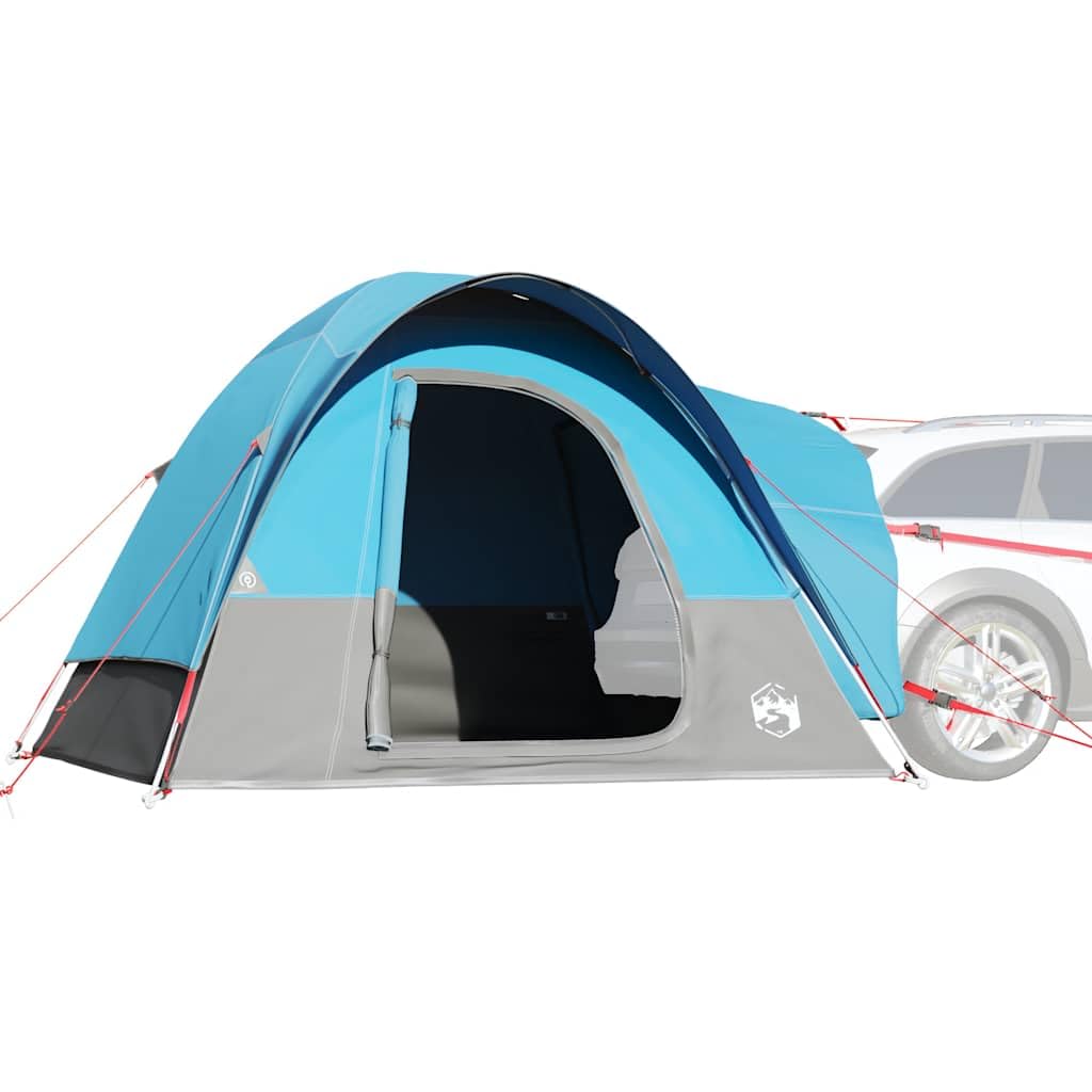 Tienda de campaña impermeable para aventuras al aire libre con conexión para coche, fácil de montar para acampar y práctica tienda de campaña para camping con conexión de coche y