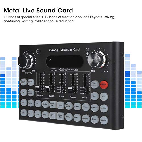 Scheda audio live esterna, F007 Mixer audio