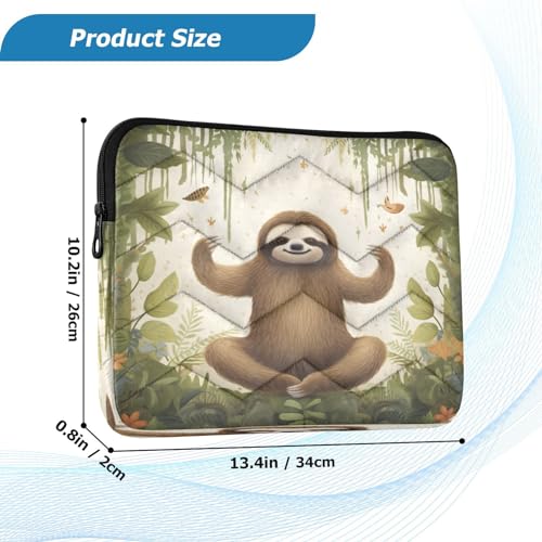 Funda Forest Sloth para portátil de 13-14 pulgadas miniatura 3