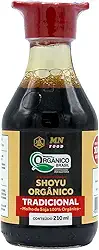 Molho de Soja Shoyu Orgânico Tradicional 210ml MN Food