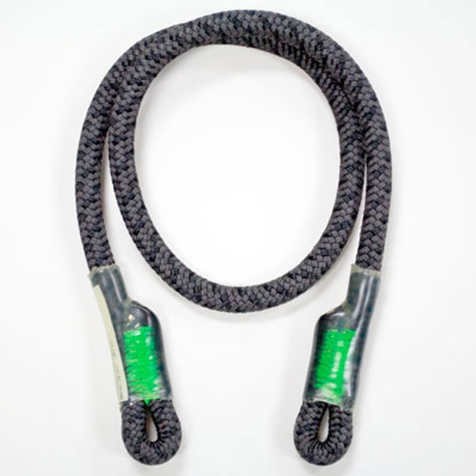 Bee Line Black 10mm x 26" G Spliced Eye & Eye Prusik Cord